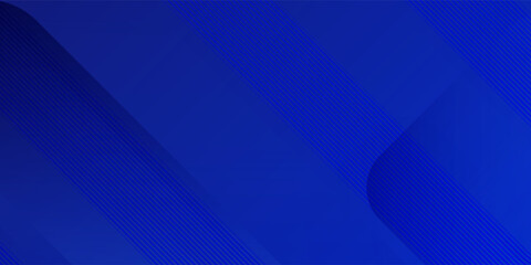 Wall Mural - blue gradient abstract background. modern overlaping shape and line. vector illustration