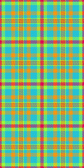Poster - Vibrant, playful plaid pattern in bold neon colors. Perfect for textile designs, website backgrounds, or playful branding. This cheerful, energetic design evokes feelings of fun and optimism.