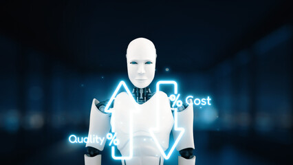 Poster - AI boosts quality and reduces costs with smart analytics and virtual tools that support Lean, Six Sigma, and TQM for better efficiency. Epoch
