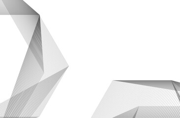 Canvas Print - abstract architectural geometric background