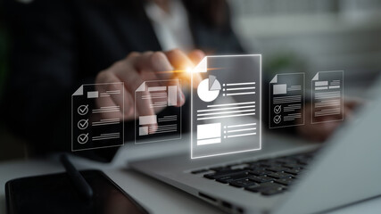 Poster - Cloud-based document systems improve access, security, and workflow, enabling paperless, productive online file and document management. Latch