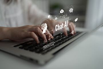 Poster - AI chatbot using prompt engineering and LLM deep learning delivers explainable generative AI for smarter, more efficient business support. Latch