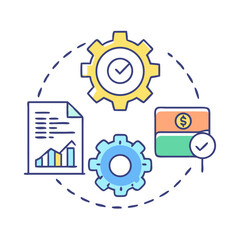 Poster - Business process management and financial reporting analytics for efficient workflow automation