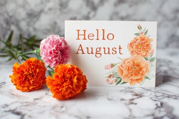 Poster - A card with the text 