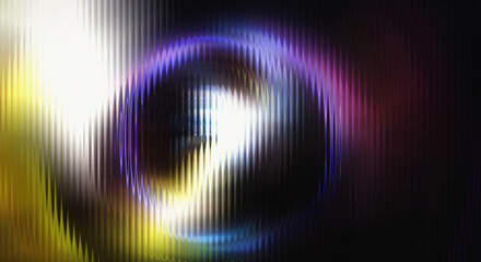 Poster - Blurry abstract background with soft frosted glass-like texture and film grain, dust, noise effect. Ideal for futuristic wallpapers, stylish overlays, digital design projects with subtle tech edge