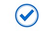 © Sungging - Simple blue checkmark icon within a circle