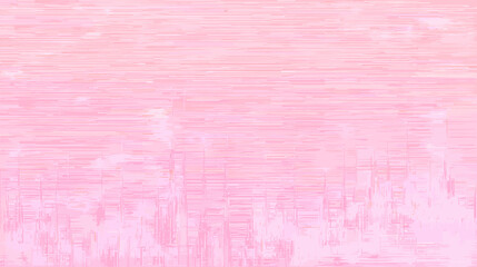 Poster - Abstract pink glitch vector background with blurred texture  