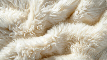 Poster - Soft fluffy cotton texture with warm and inviting appearance, perfect for cozy settings and adding comfort to any space. This material is ideal for blankets and upholstery