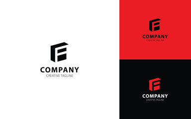 Poster - Letter A 3D logo design in isometric Top-Right view for your business