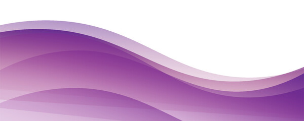 Wall Mural - vector purple line background curve element with white space for text and message design, overlappin