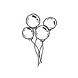 © Kemis - hand drawn balloons