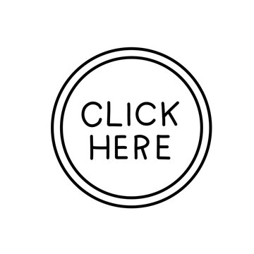 Click Here on round button icon