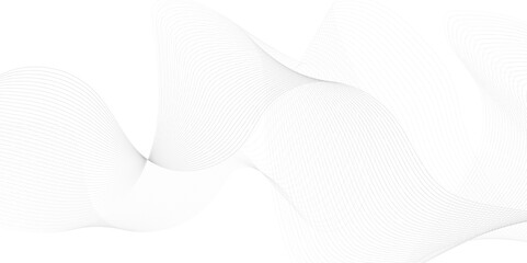 Poster - Abstract wave element for design. Digital frequency track equalizer. Abstract vector background with wavy lines.	
