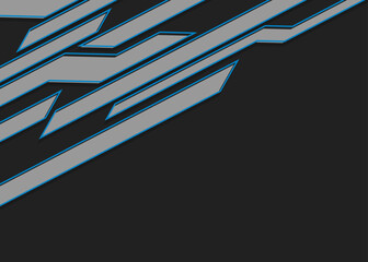 Aufkleber - Simple background with some random stripes pattern and with some copy space area