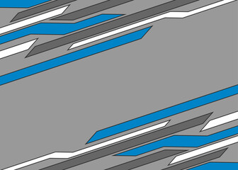 Aufkleber - Simple background with some random stripes pattern and with some copy space area