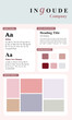 © Eistiak Ahamed - Pink Simple Modern Girly Brand Board Kit
