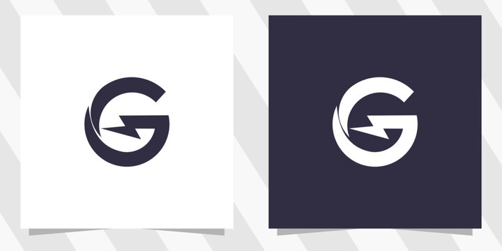 letter g logo design vector