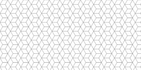 Fototapete - Abstract seamless triangle grid metal Hexagon honeycomb technology structure seamless tile pattern design.	