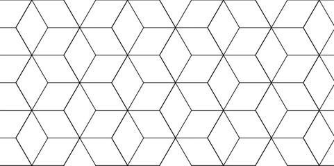 Fototapete - Abstract seamless triangle grid metal Hexagon honeycomb technology structure seamless tile pattern design.	