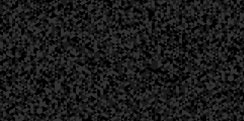 Fototapete - 	
Abstract black and gray geometric wall tile and metal cube background triangle wallpaper. Seamless geometric pattern low polygon backdrop background. Gray diamond overlap polygonal background.