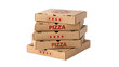 © Anjuman - A stack of pizza delivery boxes isolated on transparent background
