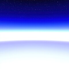 Fototapete - A space scene with a gradient of blue and white.