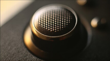 Poster - Close-up of a textured control knob.