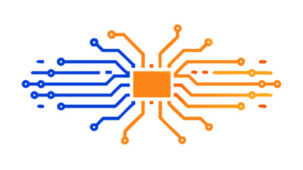 Poster - Circuit board vector design for technology innovation and electronic engineering concept illustration graphic 100