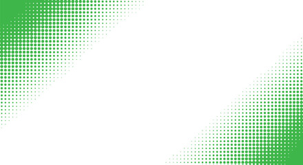 Poster - Download green halftone background vector illustration for graphic design and presentation use