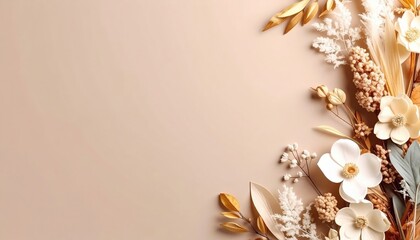 Poster - Creating elegant floral arrangements home decor digital art minimalist close-up aesthetic beauty