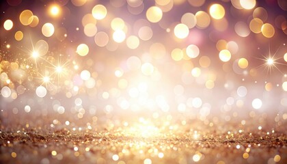 Poster - Sparkling light reflections abstract background bokeh photography studio environment close-up artistic concept for visual impact