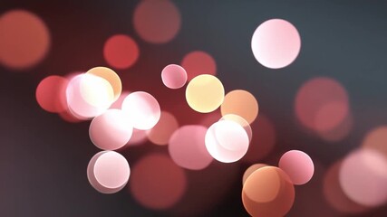 Poster - Radiant Bokeh Symphony: An artistic composition of vibrant, soft-focused bokeh lights in an array of colors, creating a dreamy atmosphere.
