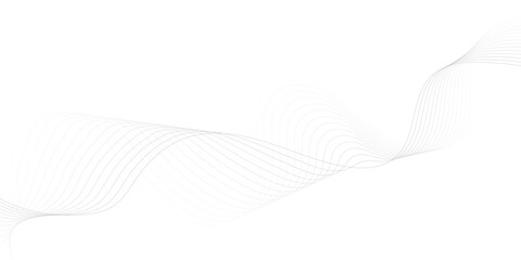 Leinwandbilder - Abstract color wave line smooth speed element for design Digital frequency modern wave stream. 