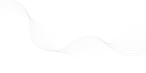 Leinwandbilder - Abstract color wave line smooth speed element for design Digital frequency modern wave stream. 