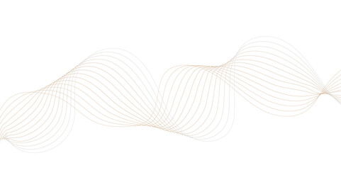 Leinwandbilder - Abstract modern shape wavy color lines surface light Digital frequency track equalizer Curved wave smooth stripe seamless pattern white background.