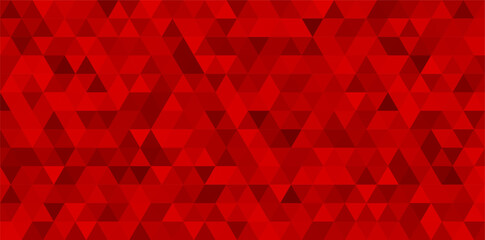 Poster - Abstract red geometric background. Template for brochures, flyers, magazine, banners etc