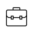 © KR Studio - Briefcase - business bag - vector icon