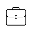 © KR Studio - Briefcase - business bag - vector icon