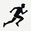 © Anton - man run flat vector icon