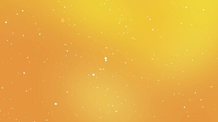 Wall Mural - Bright golden yellow gradient with sparkling white particles ideal for festive New Year celebration background elegant design template or modern digital artwork