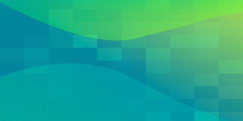 Leinwandbilder - vector Abstract background light green modern corporate concept with light yellow color pattern can be edited wavy.