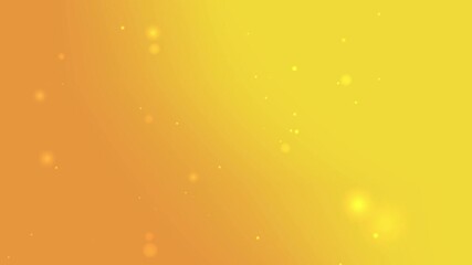 Wall Mural - light yellow and orange tones abstract gradient background with soft glowing bokeh lights perfect for New Year Christmas festival posters and creative design projects