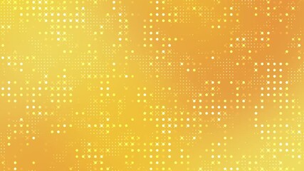 Wall Mural - Yellow and orange halftone dotted gradient abstract background perfect for festive global celebration events posters invitations and creative graphic design templates