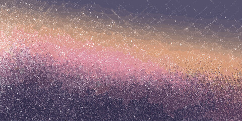 Poster - Soft gradient vector background in pink, purple, and blue hues  