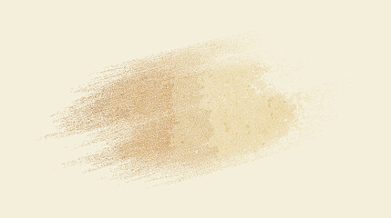 Poster - Soft beige paint stroke on light background for design use  