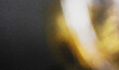 © Uuganbayar - Golden grainy background, glowing yellow gold spotlight on dark brown black backdrop, noise texture effect banner poster header design
