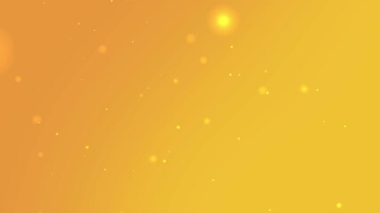 Wall Mural - Abstract golden yellow gradient background with soft glowing light particles ideal for festive celebration designs wedding invitations and holiday event graphics