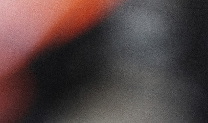 Poster - Modern Gradient Background with Grainy Texture. Futuristic Gradient with Grain Texture. Smooth Fluid Shapes and Grainy Textures. Grainy Noise Texture for Posters, Colorful Gradient Noise