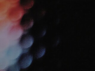 Fototapete - Abstract dark red and blue shiny dust background. Glitter particle textured backdrop for graphic design, web banner, or card.