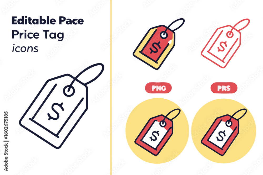 Price Sign Drawing Illustration of price tags with dollar signs in various styles ...